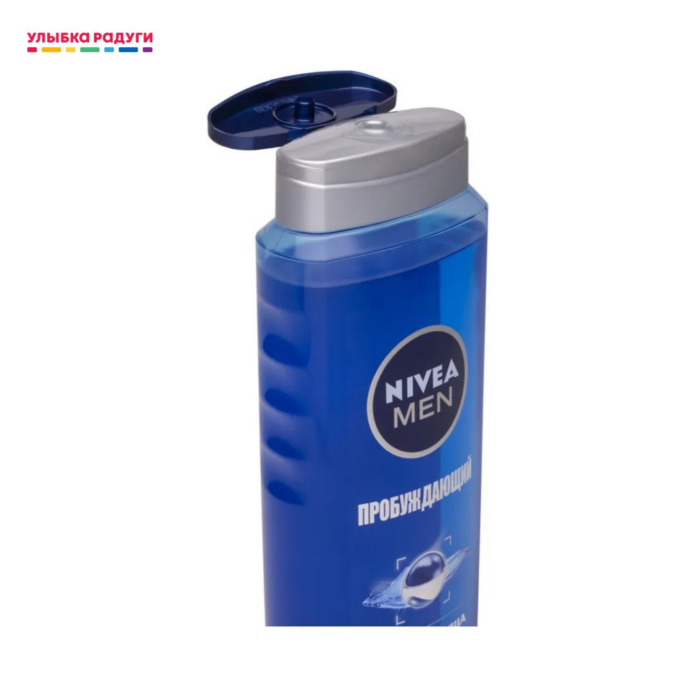 Гель для душа Nivea Men &quot пробуждающий 500мл|Гели душа| |