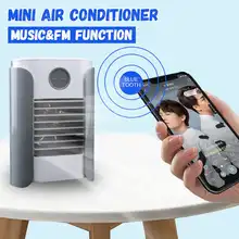2 в 1 usb зарядка bluetooth Радио AUX портативный домашний FM радио офисный кондиционер увлажняюший очиститель настольный вентилятор охлаждения