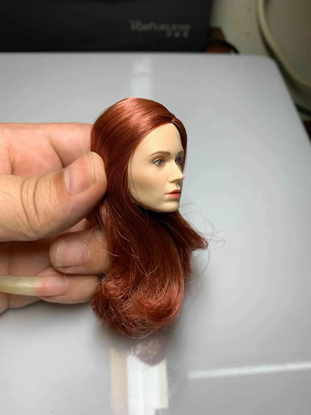 Details about   1/6 Beauty Soldier Jedi Agent Teresa Female Officer Figures Red Hair Head Sculpt 
