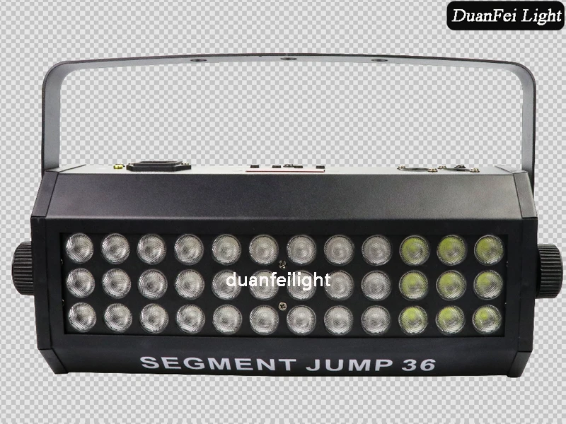 Высокая яркость led rgbw сегмент прыжок стробоскоп Стиральная led hosre racing 36x2w rgbw led lyre dmx512