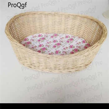 

ProQgf 1Pcs A Set Rattan Cat Animal Pet House
