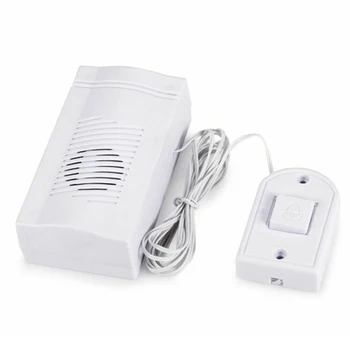 

Wohnhaus Wired Doorbell Sicherheitsdienst Wecker Smart Button Batteriebetrieben
