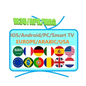 

British Arabic Italian German French IPTV subscription 1/3/6/12 months adult XXX IPTV M3U 5000 live VOD Sports