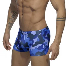 Сексуальные камуфляжные мужские плавки, мужские плавки, купальный костюм, спортивные трусы, купальный костюм, пляжные шорты Boexer maillot de bain