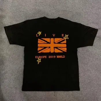 

Travis Scott Astroworld Europe Tour Tee Men Women Best Quality Travis Scott ASTROWORLD T-shirt