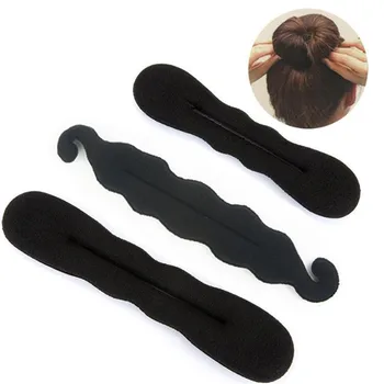 

3PCS/set Women Headband Sponge Donut Bun Maker DIY Hair Band Tool Headdressing Hair Disk Device Bun Updo Hair Braider Twist