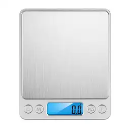 Ювелирные изделия высокоточные весы цифровые весы бытовые кухонные весы Электронные измерительные весы 500 г/3 кг 0,01 г/0,1 г
