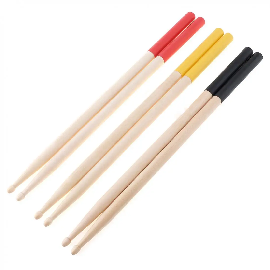 Professional 5A Maple Drumsticks - Multicolor Wood