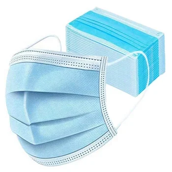 

50pcs Non-Woven Anti-Dust Disposable Mouth Face Mask Dustproof Facial Protective Cover Mask Ear Loop Face Mouth Unisex Masks