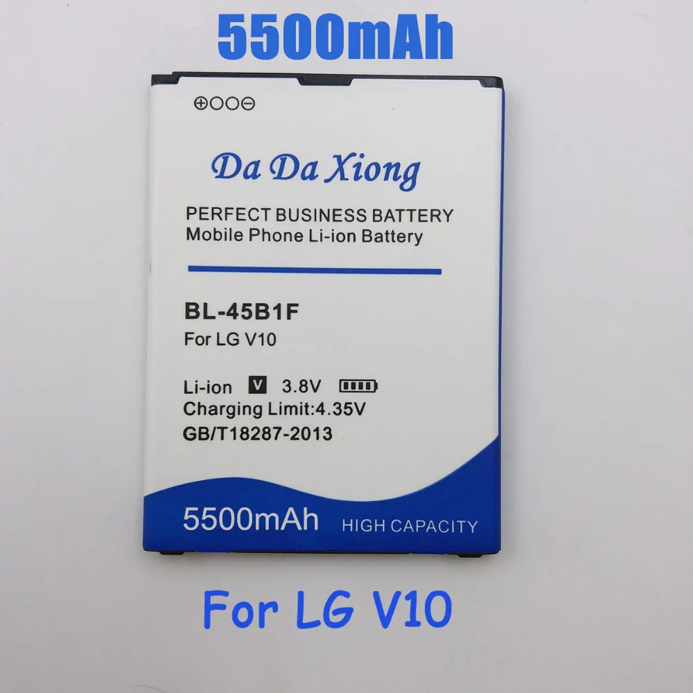 Аккумулятор для телефона 5500 мАч LG V10 H961N F600 H900 H901 VS990 H968 Сменный аккумулятор