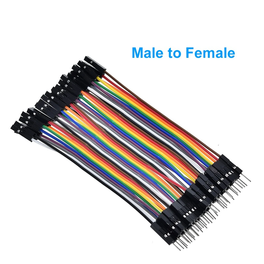 Перемычка TZT 400 шт. кабель Dupont линия 3P 2 54 мм штырь гнездо 10 см для Arduino|jumper wire|lot lotlots