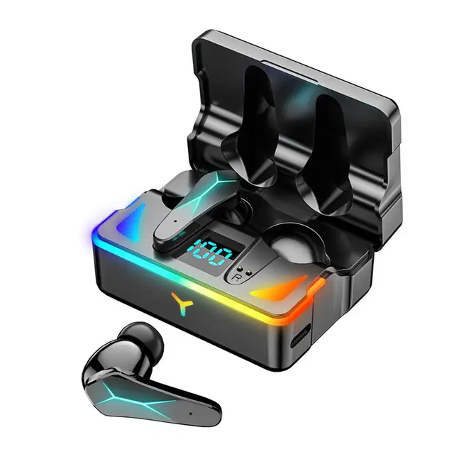 Słuchawki douszne X7 TWS Fone Gaming Bezprzewodowe słuchawki Bluetooth Słuchawki HIFI z niskim opóźnieniem Redukcja szumów Douszne słuchawki douszne z mikrofonem_voghion.com