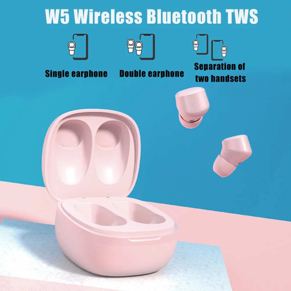 Bluetooth 5,0 Tws батарея дисплей мини беспроводные наушники T wins наушники-вкладыши с аккумулятором чехол Hands Free