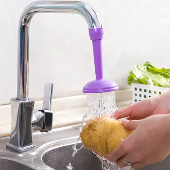 

1pcs Home Kitchen Faucet Adjustable Anti Splash Tap Extender Saving Water for Bathroom Faucet Shower Head Water Filter Sprinkler