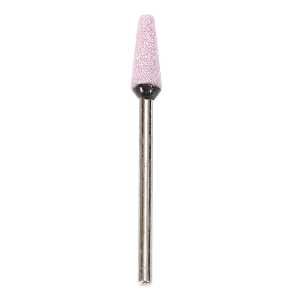 1 шт. Насадка-фреза для ногтей резиновая силиконовая шлифовальная насадка для ногтей электрическая маникюрная насадка для ногтей - Цвет: 2pcs x Pink