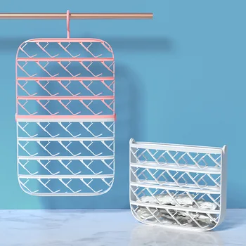 

Socks Drying Basket Underwear Drying Rack Balcony Drying Clothes Storage Rack Foldable Drying Socks Artifact