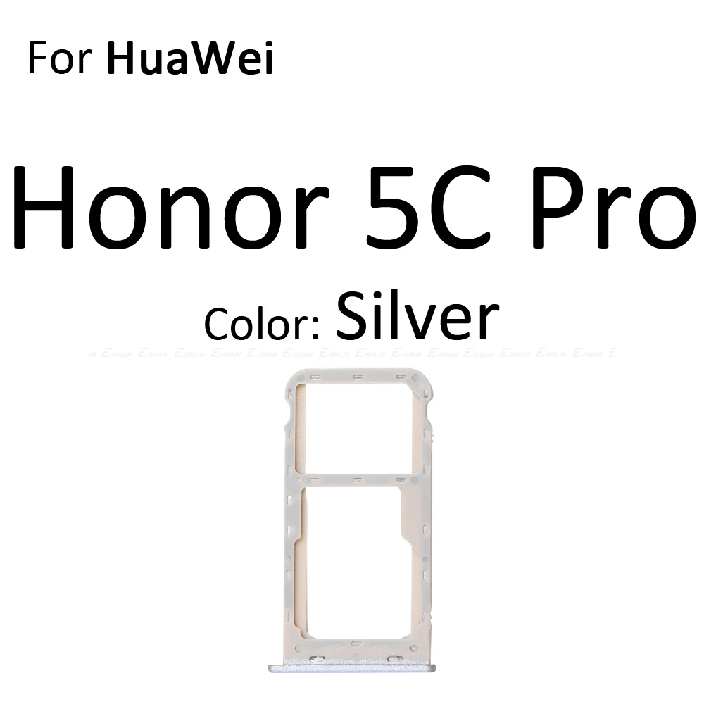 Micro SD sim-карта слот, разъем для лотка адаптер Коннектор кард-ридера для Huawei Honor 6C 5C Pro контейнер держатель запасные части