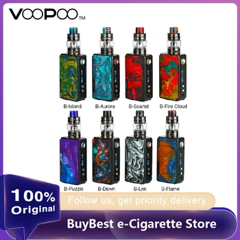 

Original VOOPOO Drag 2 177W TC Kit W/ 5ml/2ml UFORCE T2 Atomizer 177W Max Output Uforce U2 & N3 Coils Vs Drag 157W / Drag Mini