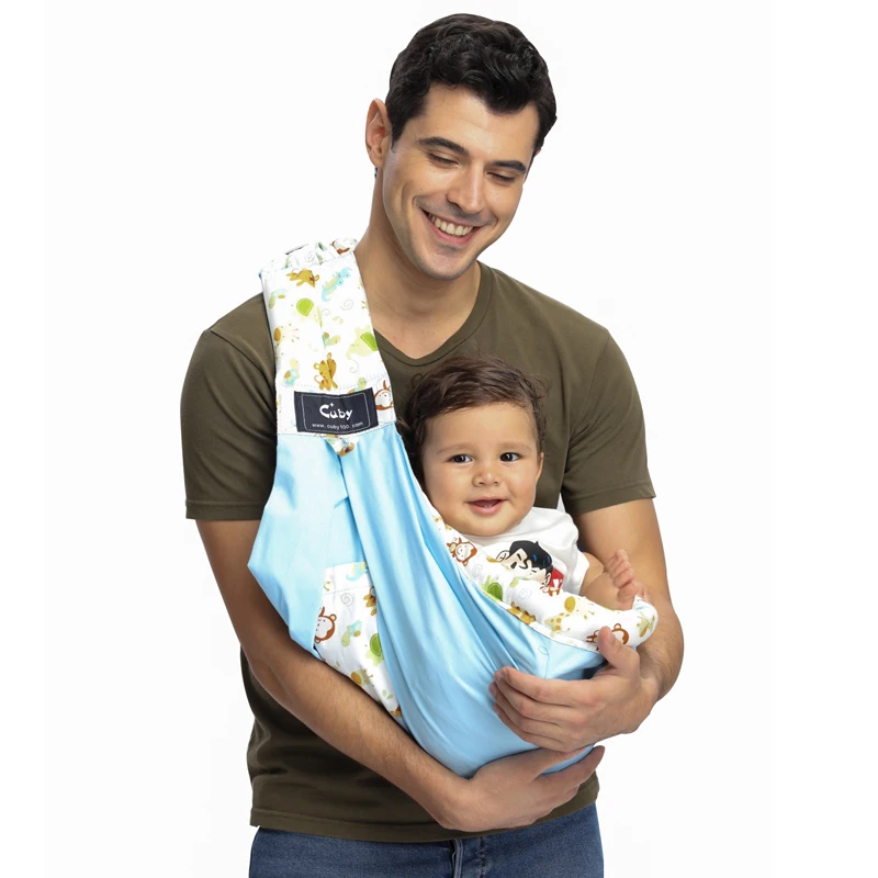 CUBY Baby Sling с принтом для переноски спереди мягкая хлопковая упаковка ухода за