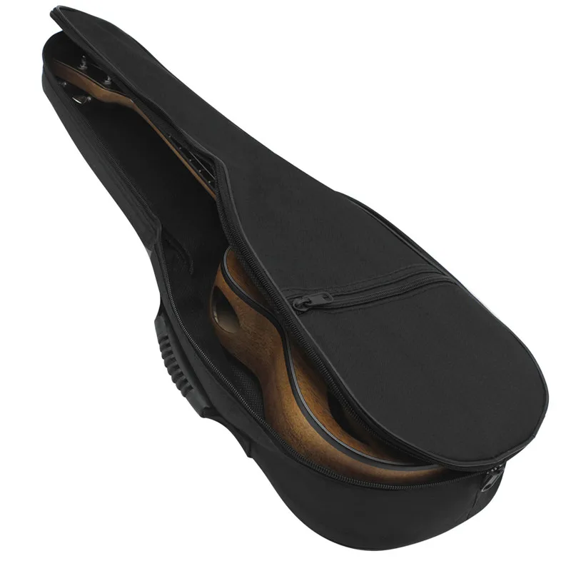 

21-inch Waterproof Ukulele Guitar Storage Bag Padded Backpack with Adjustable Strap & Bi-directional Zipper