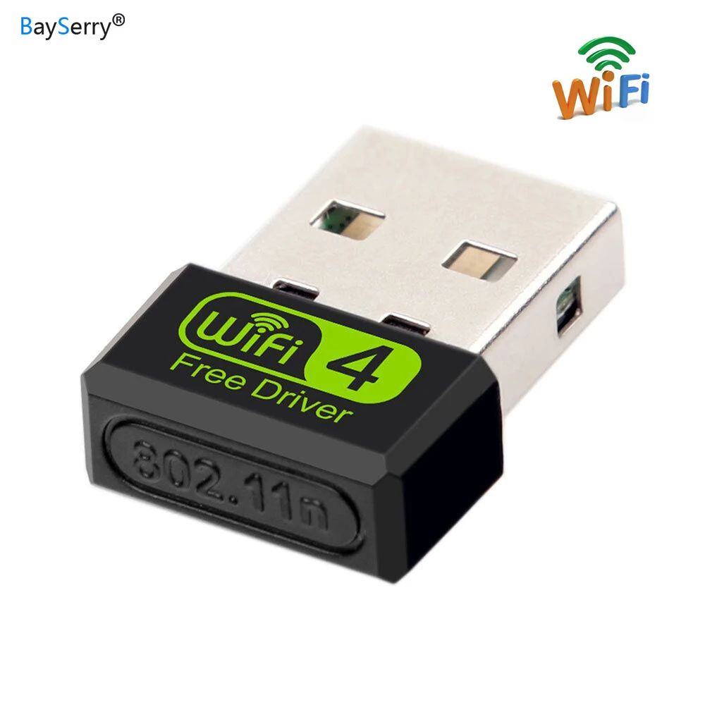 

Free Driver WIFI USB Adapter RTL8188 150Mbps USB 2.0 WiFi Wireless Network Card 802.11 b/g/n LAN Adapter with Built-in Antenna