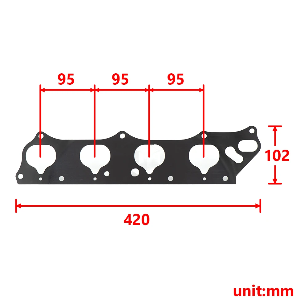 Rubber Seal Gaskets UPE Materials INTAKE MANIFOLD GASKET FOR Honda Acura Engine K20 K20A K20Z K20Z3 K24 RBC RRC