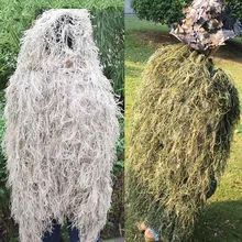 Охотничий 3D снайперский камуфляж Ghillie покрытие головы пустыня лесной украшения сетка Ghillie костюм одежда для кемпинга Рыбалка Бир
