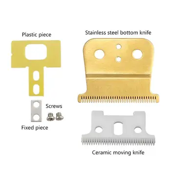 

1Set Sharp Hair Clipper Blade Stainless Steel Bottom Blade Hair Clippers Kit Professional Electric Trimmer Accessories