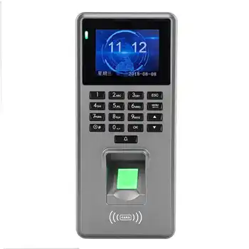 

Fingerprint password detection machine attendance detection DC 12V 2 8in TFT Display Fingerprint password access card Access