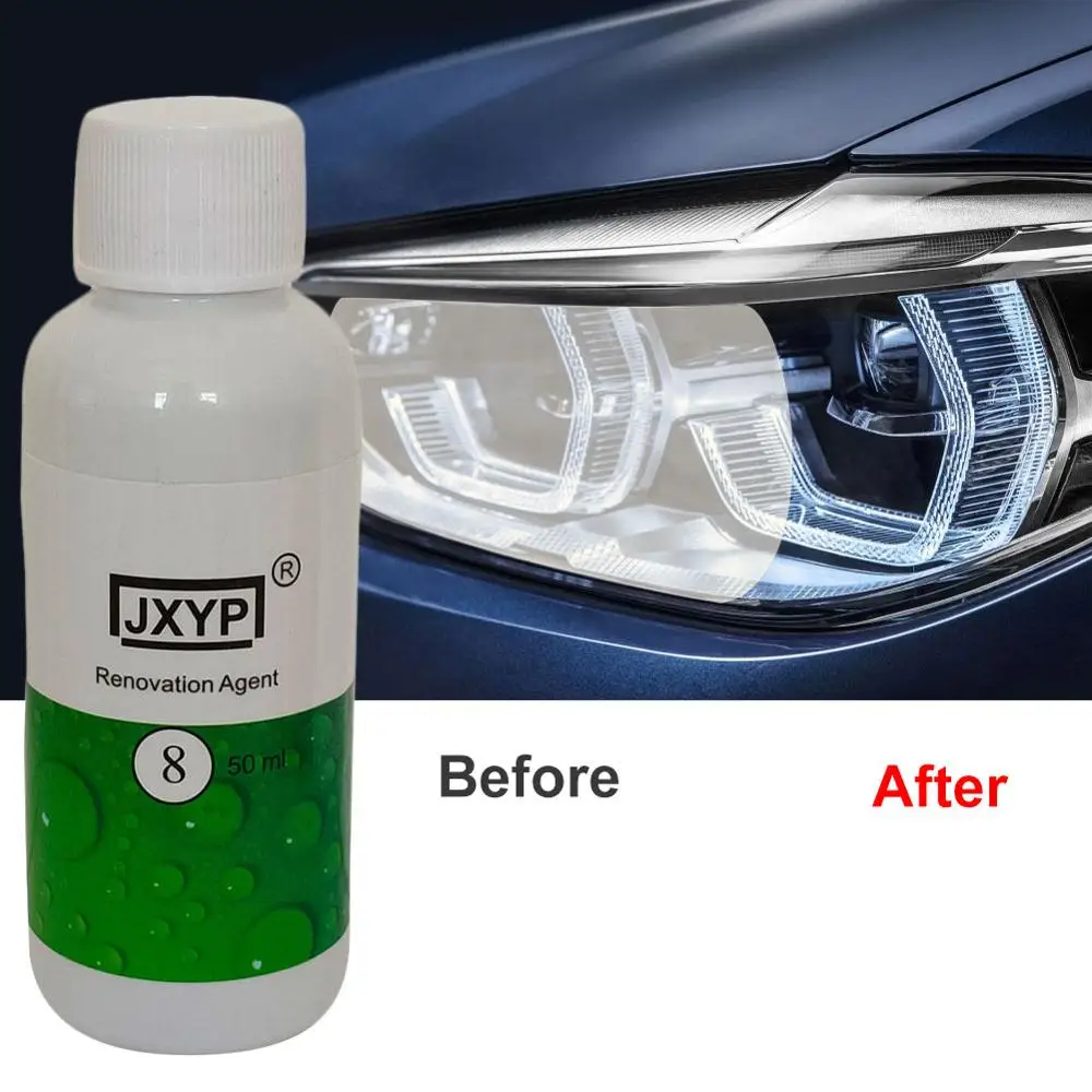 

20 ML JXYP Car Headlight Repair Coating Solution Repair Kit Oxidation Rearview Coating Headlight Polishing Anti-scratch Liquid