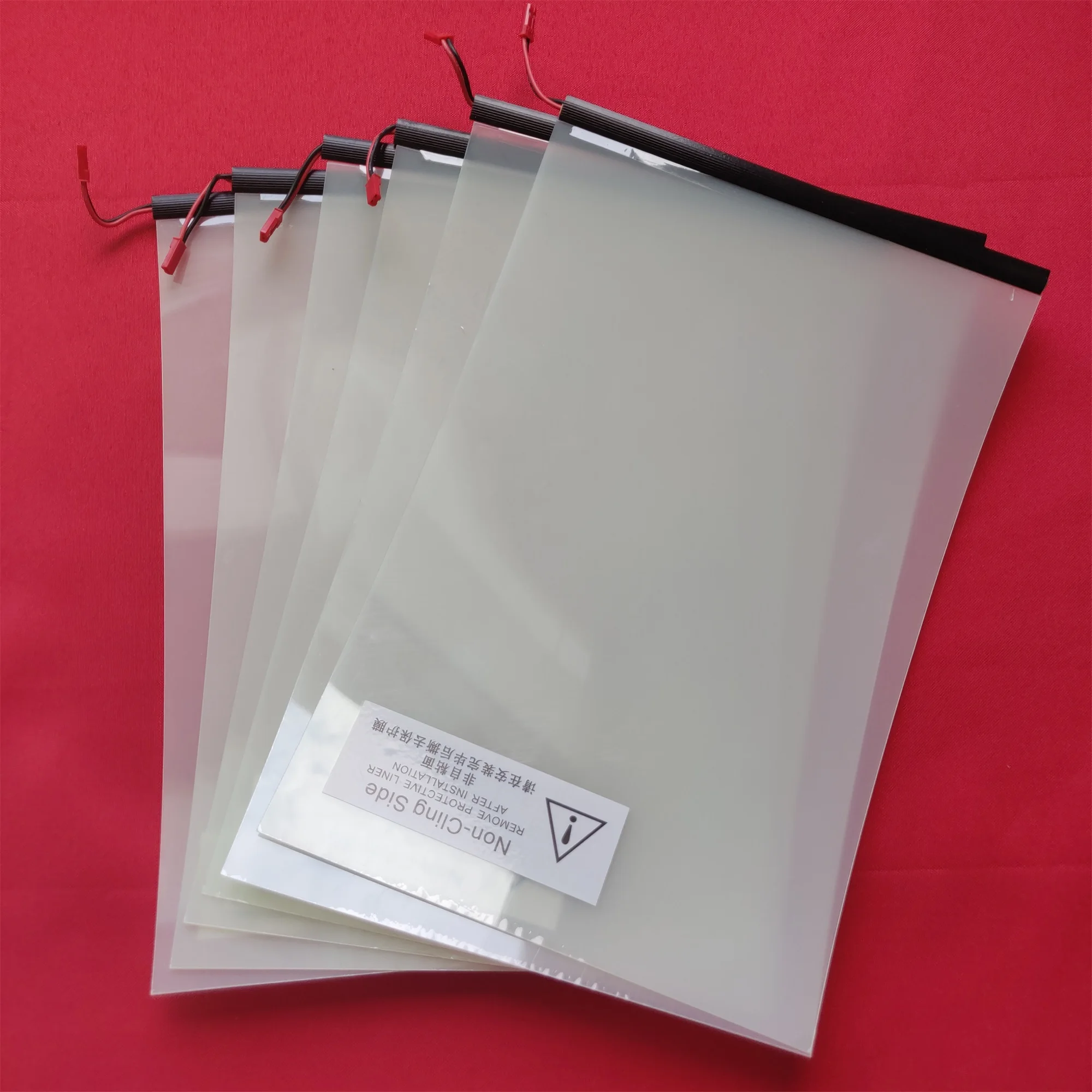 Дешево A4 Размер образец 19*29 см электрическая самоклеящаяся PDLC пленка затемнение Смарт на стекло окно дверь оттенок смарт пленка