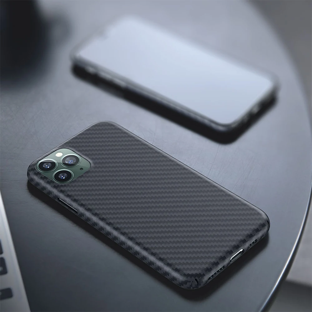 Чехол из углеродного волокна для iPhone 11 Pro XS Max XR 8 Настоящее углеродное волокно 360 полный охват военный Гибридный Тонкий чехол