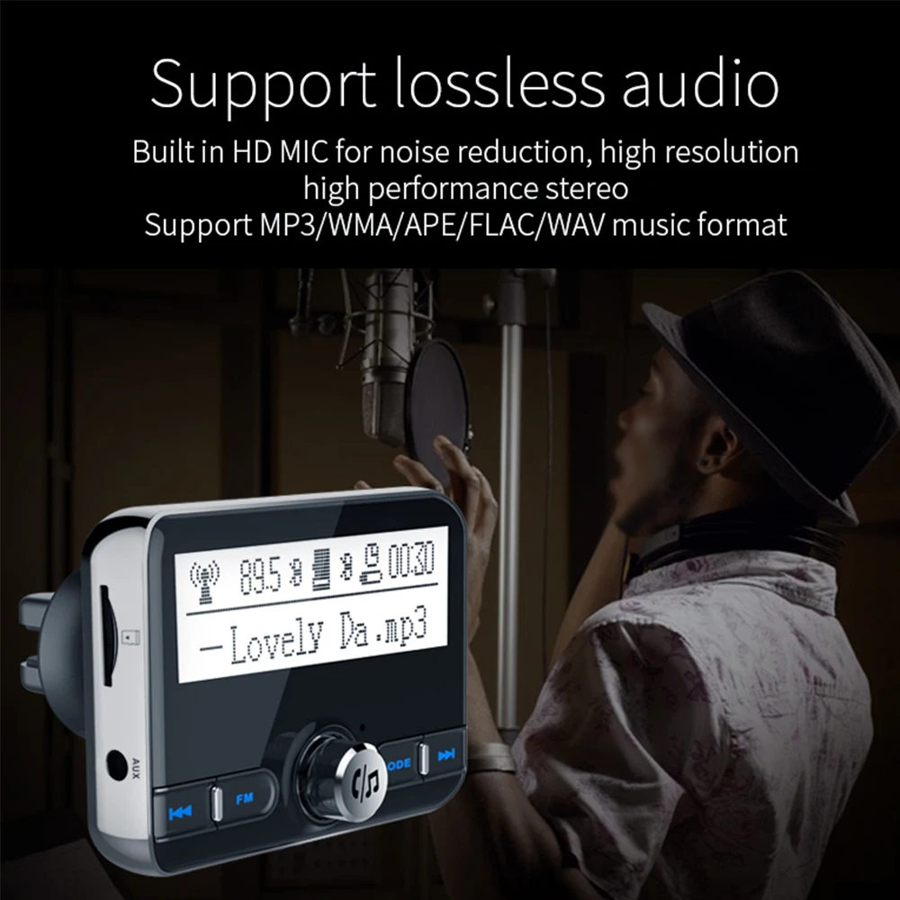 2," ЖК-дисплей BC31 Bluetooth fm-передатчик автомобильный fm-модулятор Автомобильный MP3-плеер автомобильный комплект громкой связи беспроводной Bluetooth автомобильное зарядное устройство