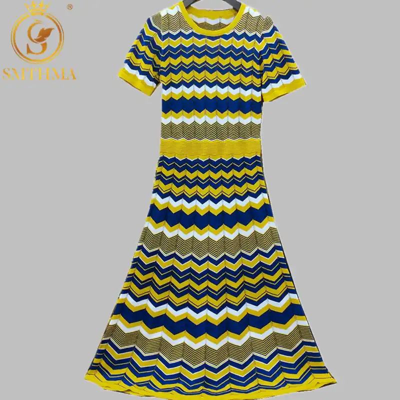 colorful sweater dress