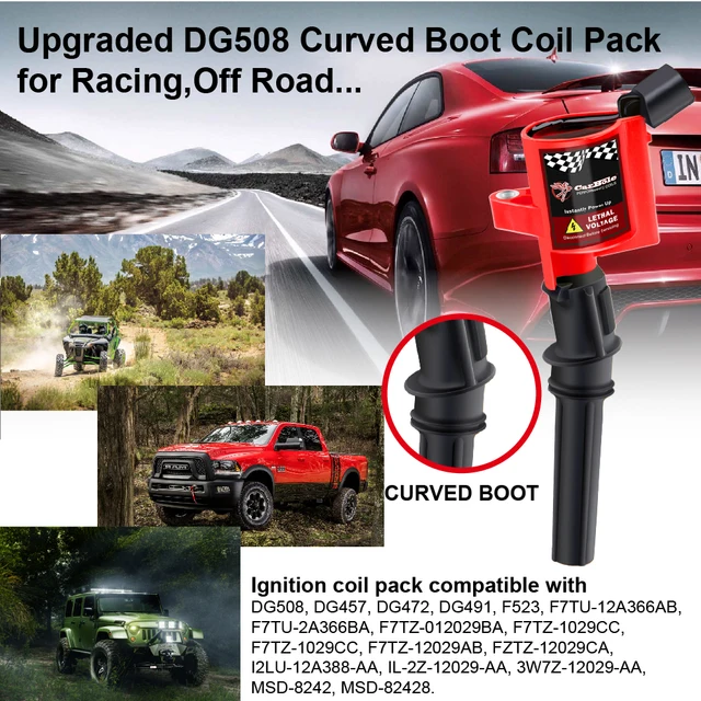 For Ford Motorcraft Ignition Coil F150 F250 F350 F450 F550 5.4L 6.8L 2005-2010 E