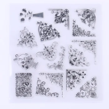 

DIY Handmade Stamps Transparent Silicone Clear Stamp Sheet Rubber Cling Seal Scrapbooking Crafts Home Decor Decorative stamp