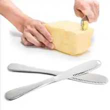 2 шт. нержавеющая сталь высокого класса Толстые столовые приборы сыра масло резак крем лопатка Черпак Хлеборезка