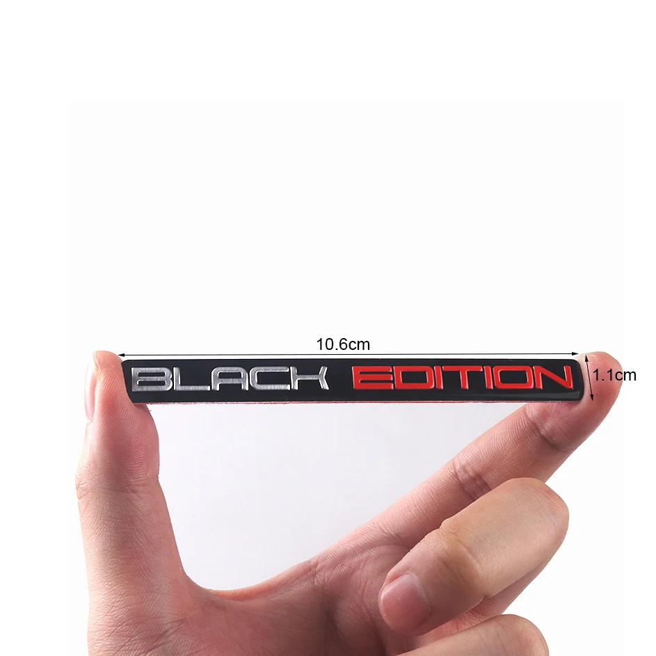 1pcs  Aluminum LIMITED Edition Emblem Badge Body Side Fender Sticker For  BMW Audi Honda Peugeot Benzs Dodge Citroen Renault