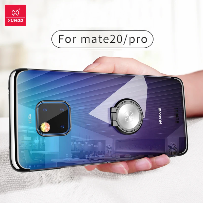 Для huawei mate 20 20X20 Pro Чехол XUNDD прозрачный акриловый + ТПУ ударопрочный кольцевой