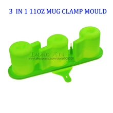 11 унций зажим для кружки силиконовая резиновая коническая кружка зажим для конических кружек 3D Сублимация