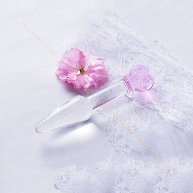Kristallglas Dildo Und Analperlen Plug Für Analstimulation_voghion.com