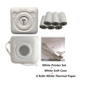 

GOOJPRT PeriPage Mini Portable Thermal Printers Paper Photo Pocket Thermal Printer 58 mm Wireless Bluetooth Android IOS Printers
