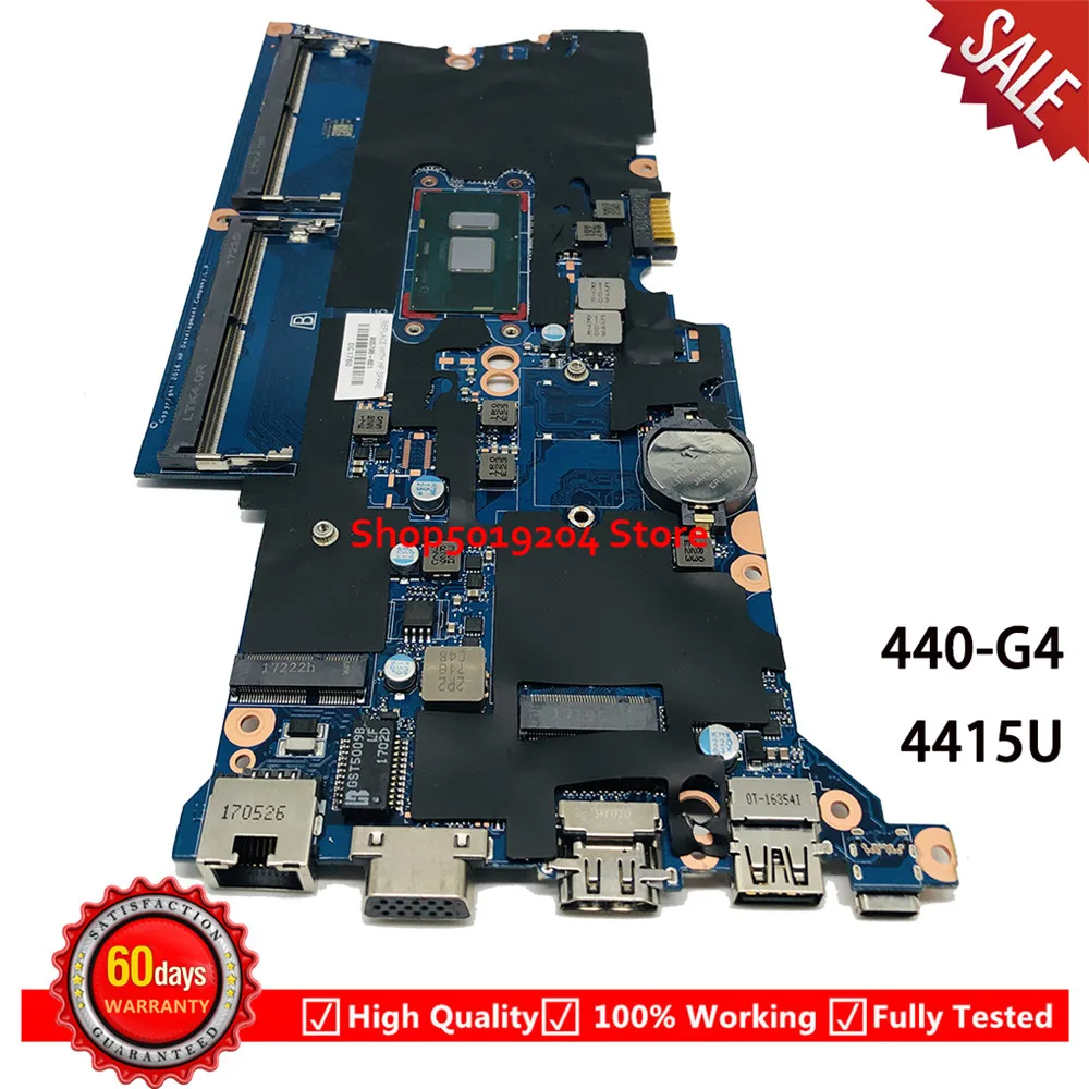 905798-601 905798-501 905798-001 аккумулятор большой емкости DA0X81MB6E0 материнская плата для HP ProBook 440 G4 440-G4 X81 Материнская плата ноутбука 4415U