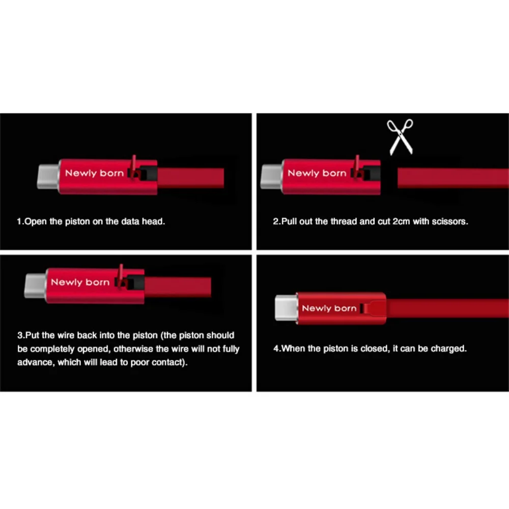 Ремонтопригодный USB кабель для синхронизации данных и зарядки 4A Кабель-адаптер для быстрой зарядки для IOS TypeC1.5m кабель для повторного использования