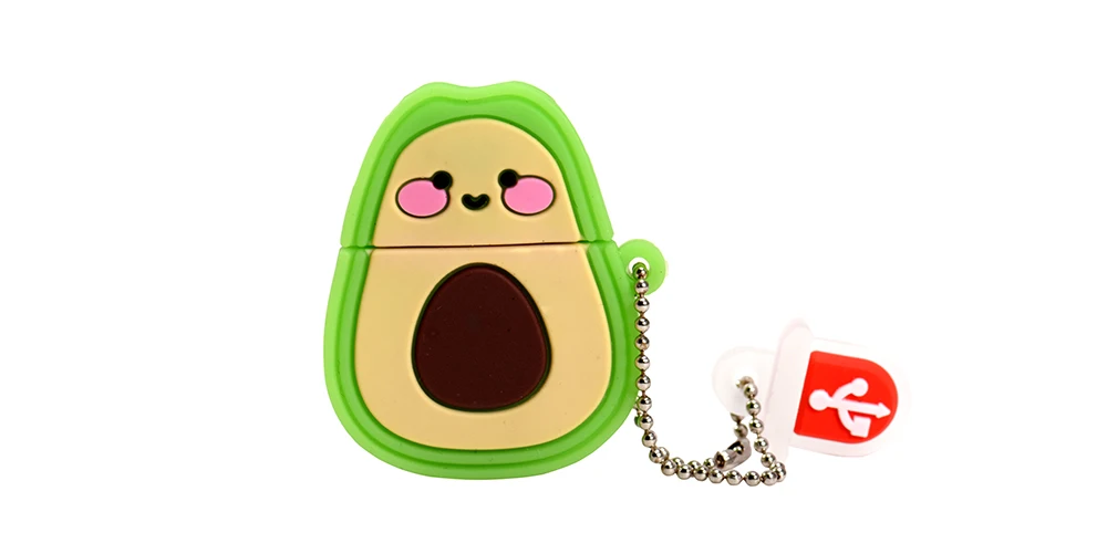 JASTER usb 3.0 flash drive cute Avocado green USB flash drive gifts pendrive 4GB 8GB 16GB 32GB 64GB 128GB memory disk bulk gift thumb drive