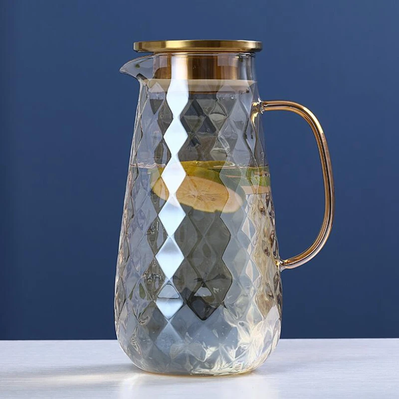 54Oz Glass Pitcher with Lid - Image 2