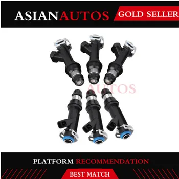 

6pcs Fuel Injector For Buick Chevrolet Oldsmobile Pontiac 25323971 ,For Chevy Grand Prix Alero Grandam 3.1L 3.4L V6 Engine