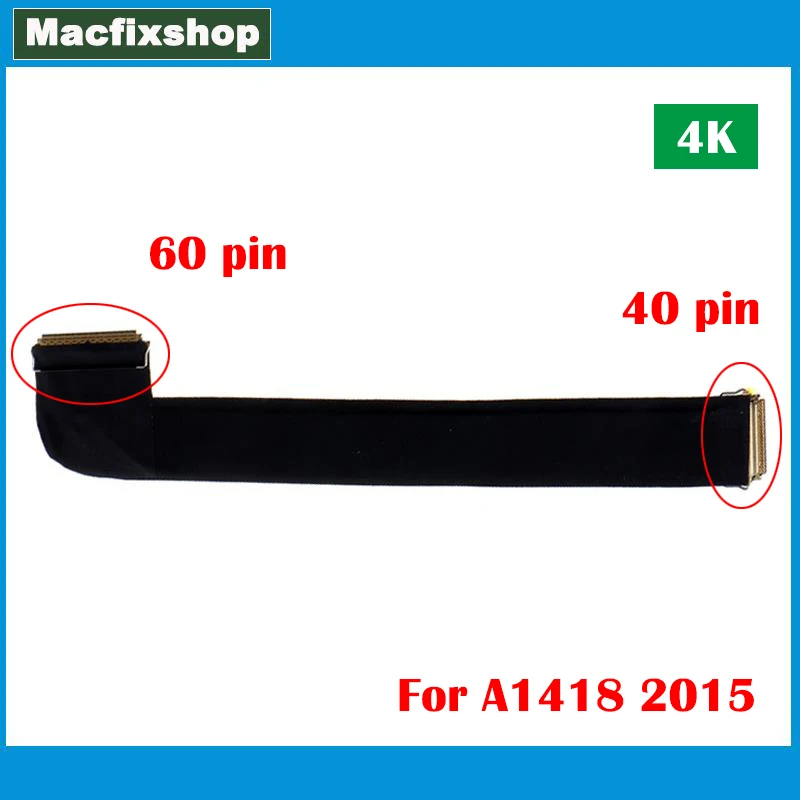 Genuine Laptop 4K A1418 LCD Cable Late 2015 For iMac 21.5 inch LVDs Screen Ribbon Flex Cables 60 Pins to 40 Pin | Компьютеры и офис
