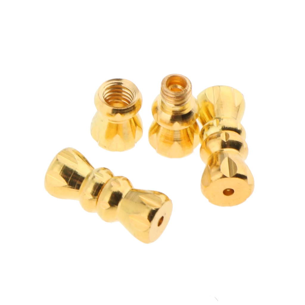 20pcs Gold Metal Screw Clasps Barrel Buckle DIY Jewelry Findings Connectors