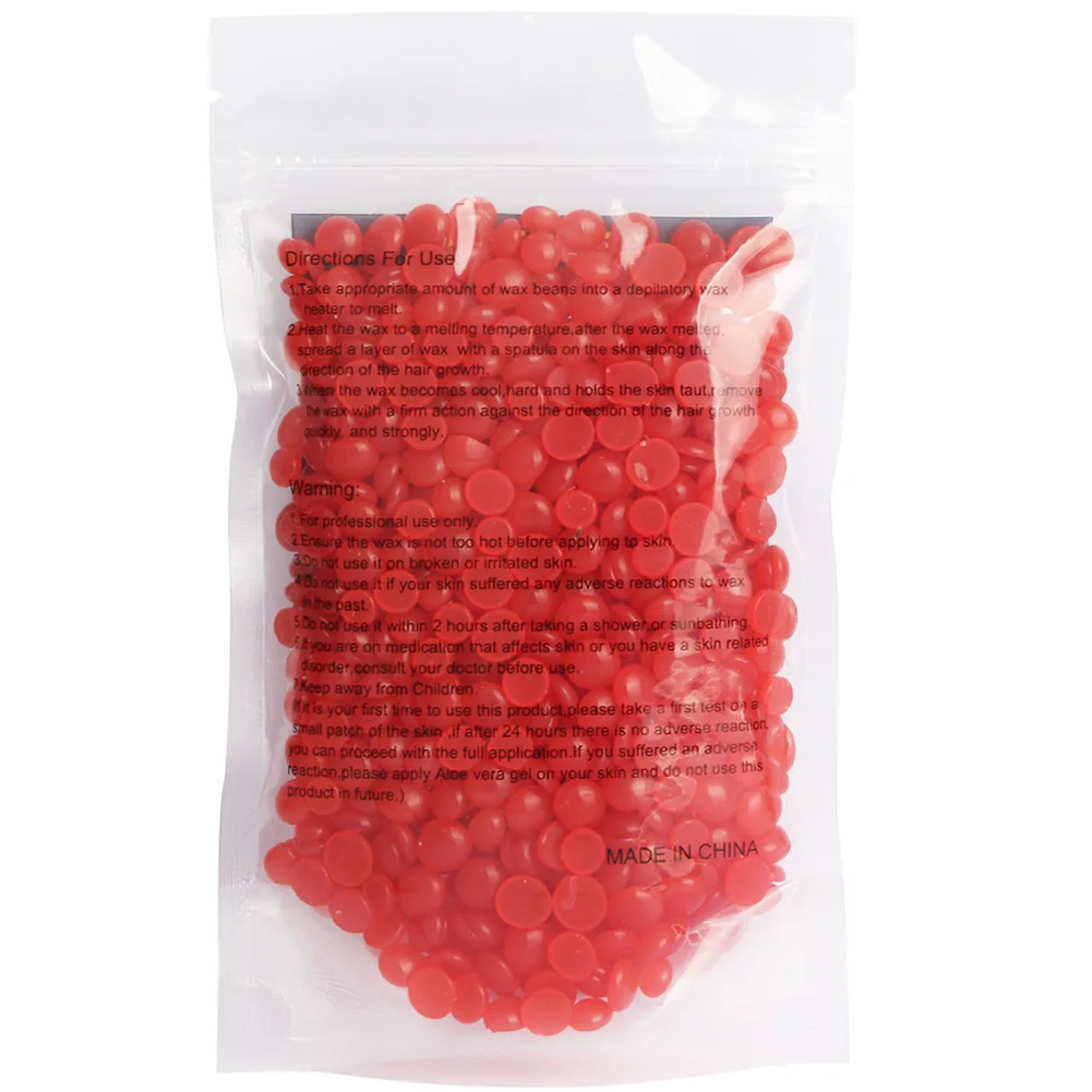 Твердый воск для депиляции лица бобы 100 г/пакет горячая пленка восковой Депиляции